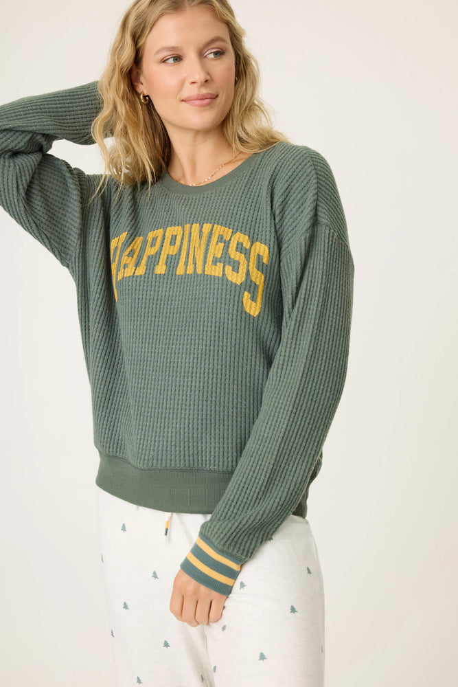 Campfire Cozy Thermal Long Sleeve Top and Pant Set - Eden Lifestyle