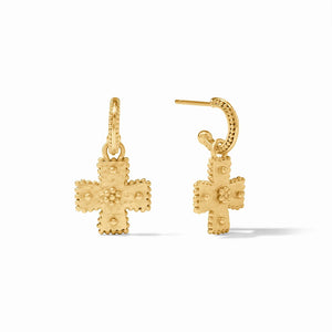 Canterbury Hoop & Charm Earring - Eden Lifestyle
