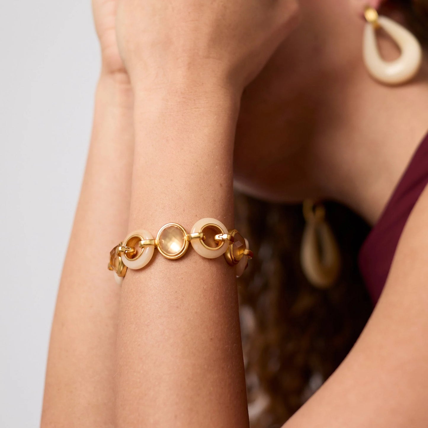 Carnaby Stone Bracelet Ivory - Eden Lifestyle