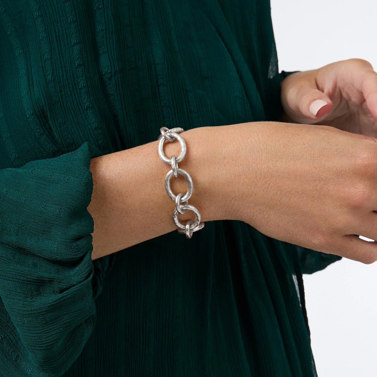Catalina Demi Link Bracelet Silver - Eden Lifestyle