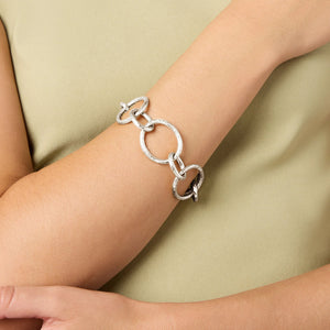 Catalina Light Link Bracelet Silver