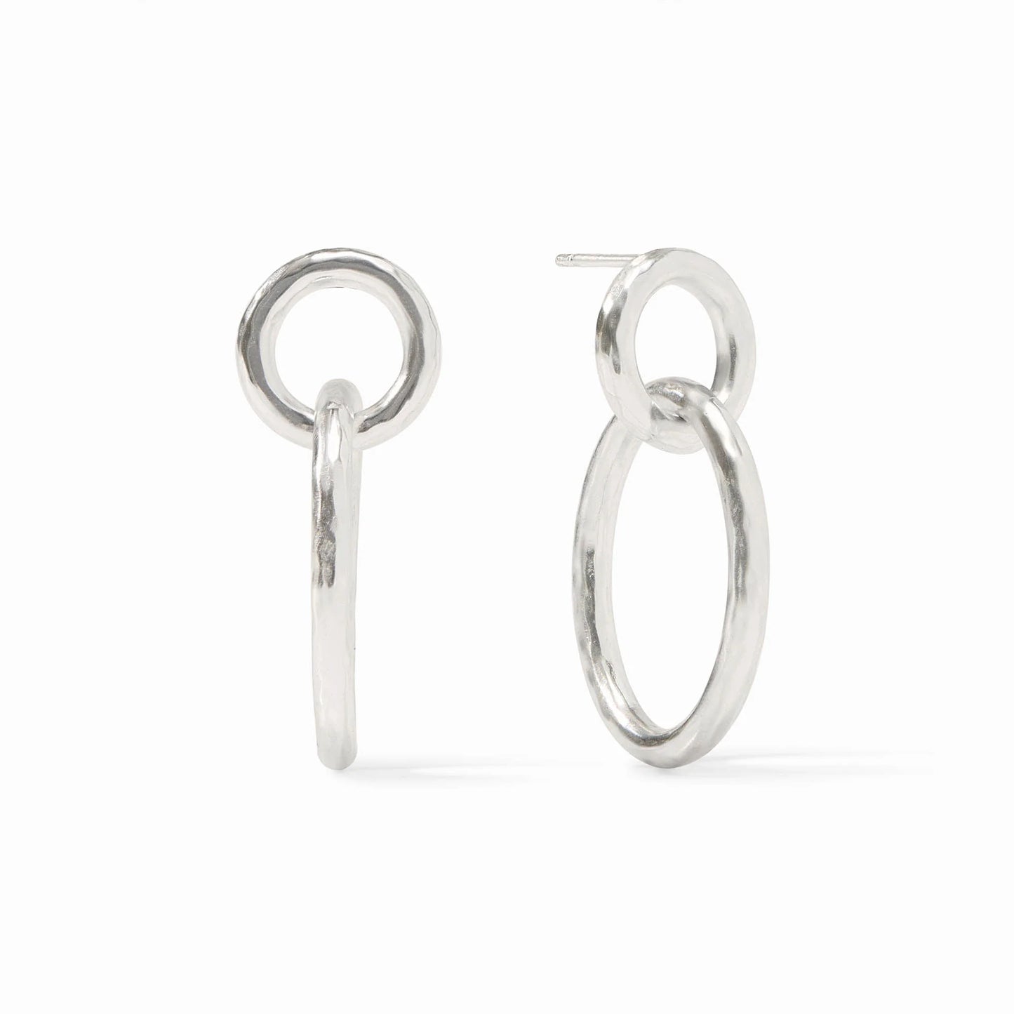 Catalina Link Earring Silver - Eden Lifestyle