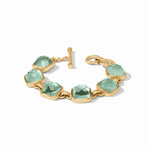 Catalina Stone Bracelet Iridescent Aquamarine Blue - Eden Lifestyle