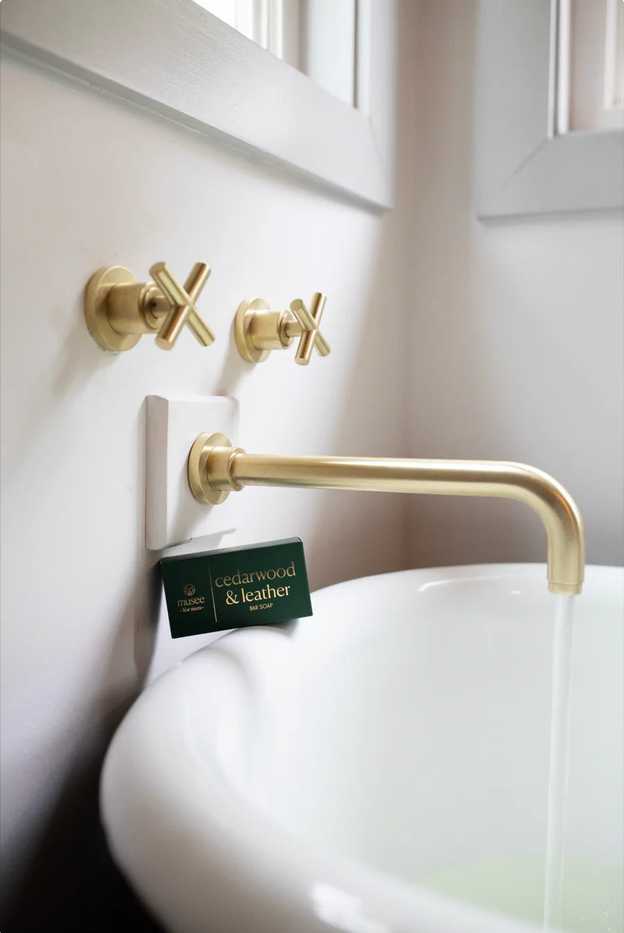 Cedarwood & Leather Bar Soap - Eden Lifestyle