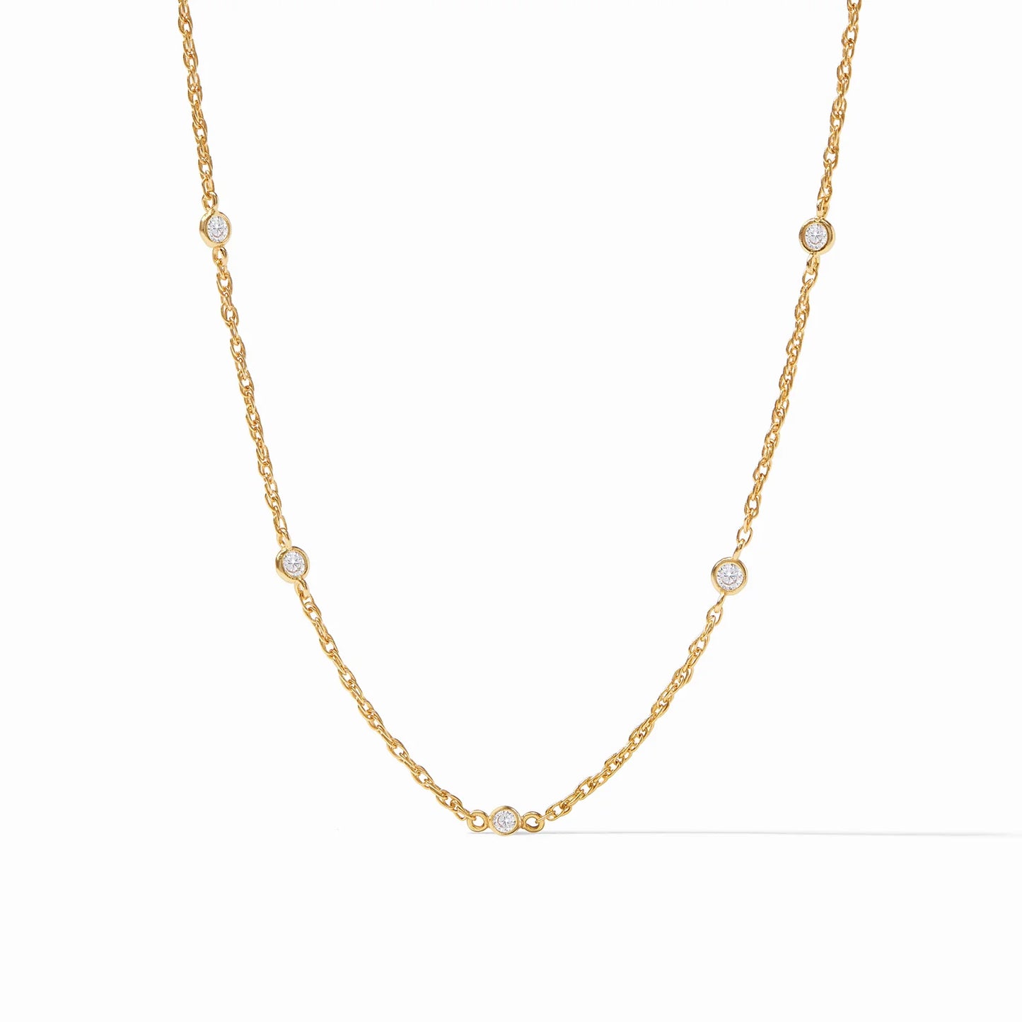 Celeste Delicate Station Necklace - Eden Lifestyle