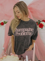 Champagne Problems Band Tee - Eden Lifestyle