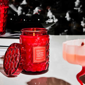 Cherry Gloss Large Jar Candle - Eden Lifestyle