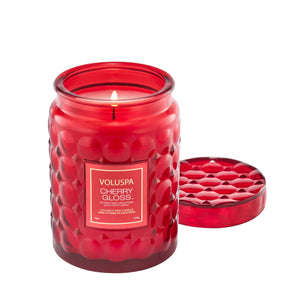 Cherry Gloss Large Jar Candle - Eden Lifestyle