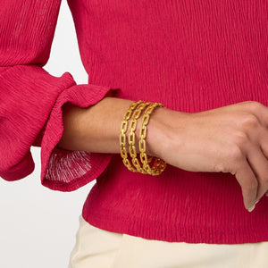 Cheval Paperclip Bangle - Eden Lifestyle