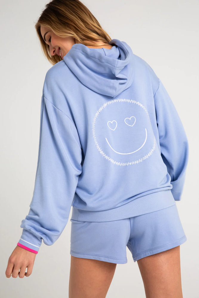 Choose Happy Hoodie and Short Set - Eden Lifestyle