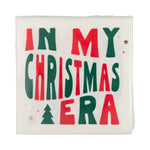 Christmas Era Cocktail Napkin - Eden Lifestyle