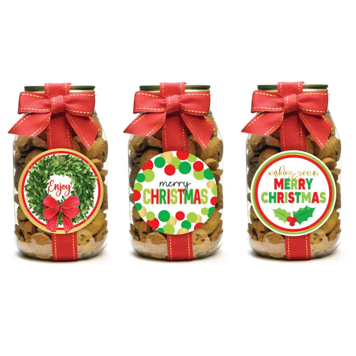 Chocolate Chip Christmas Cookies Pint Jar - Eden Lifestyle
