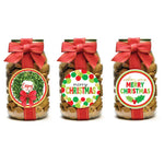 Chocolate Chip Christmas Cookies Pint Jar - Eden Lifestyle