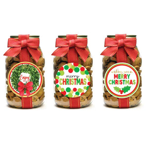 Chocolate Chip Christmas Cookies Pint Jar - Eden Lifestyle