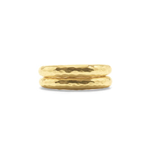 Cleopatra Slice Stacking Ring Set - Gold - Eden Lifestyle