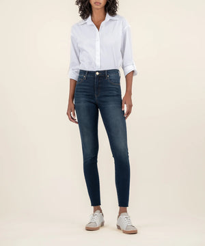 KUT from the Kloth Connie High Rise Ankle Slim Fit Skinny - Eden Lifestyle