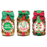 Cookie - Christmas Holiday Asst #1 - Quart Jars - Eden Lifestyle