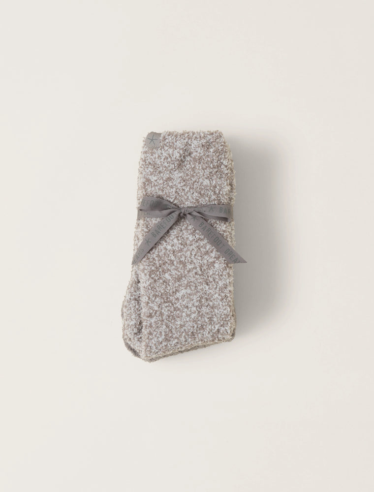 CozyChic® 2 Pair Sock Set Pewter Multi - Eden Lifestyle
