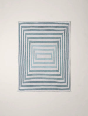 CozyChic® Prismatic Throw Meadow Green Multi - Eden Lifestyle