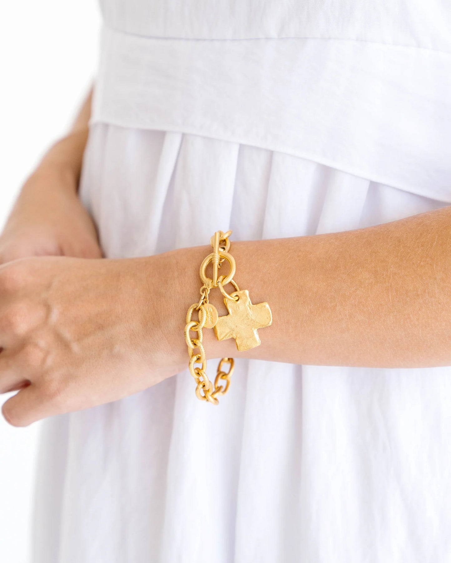 Cross Toggle Bracelet - Eden Lifestyle