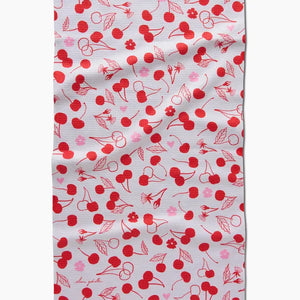 Cute Cherry Tea Towel - Eden Lifestyle