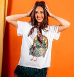 White Big Turkey Tee - Eden Lifestyle