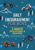 Daily Encouragement for Boys: 3-Minute Devotions and Prayers for Morning & Evening - Eden Lifestyle