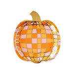 Disco Pumpkin Paper Plate Set - Eden Lifestyle