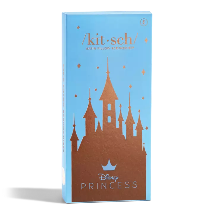 Disney & Kitsch Desert Crown Satin Pillow Scrunchies - Eden Lifestyle