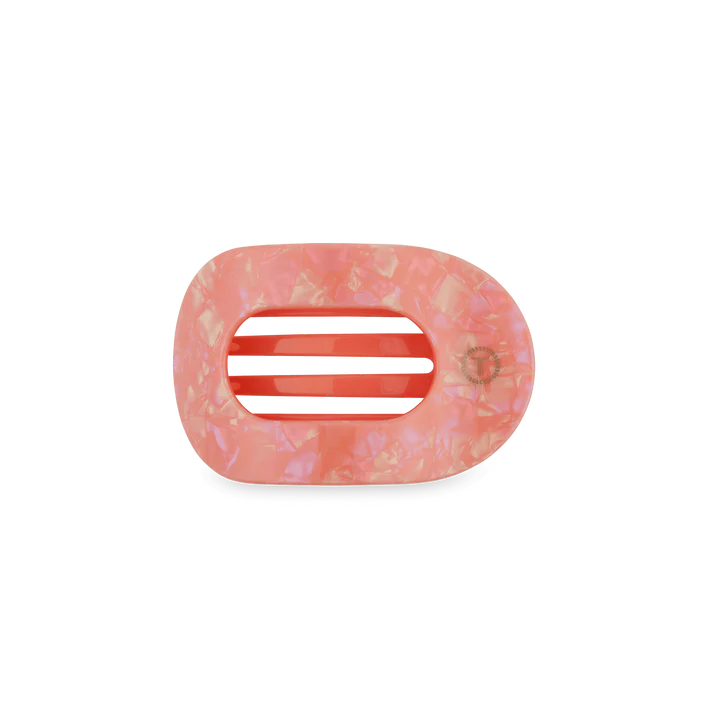 Dreamsicle Small Flat Round Hair Clip - Eden Lifestyle