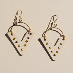 Ecru Studded Sutton