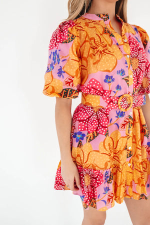 The Emerson Belted Dress - Eden Lifestyle