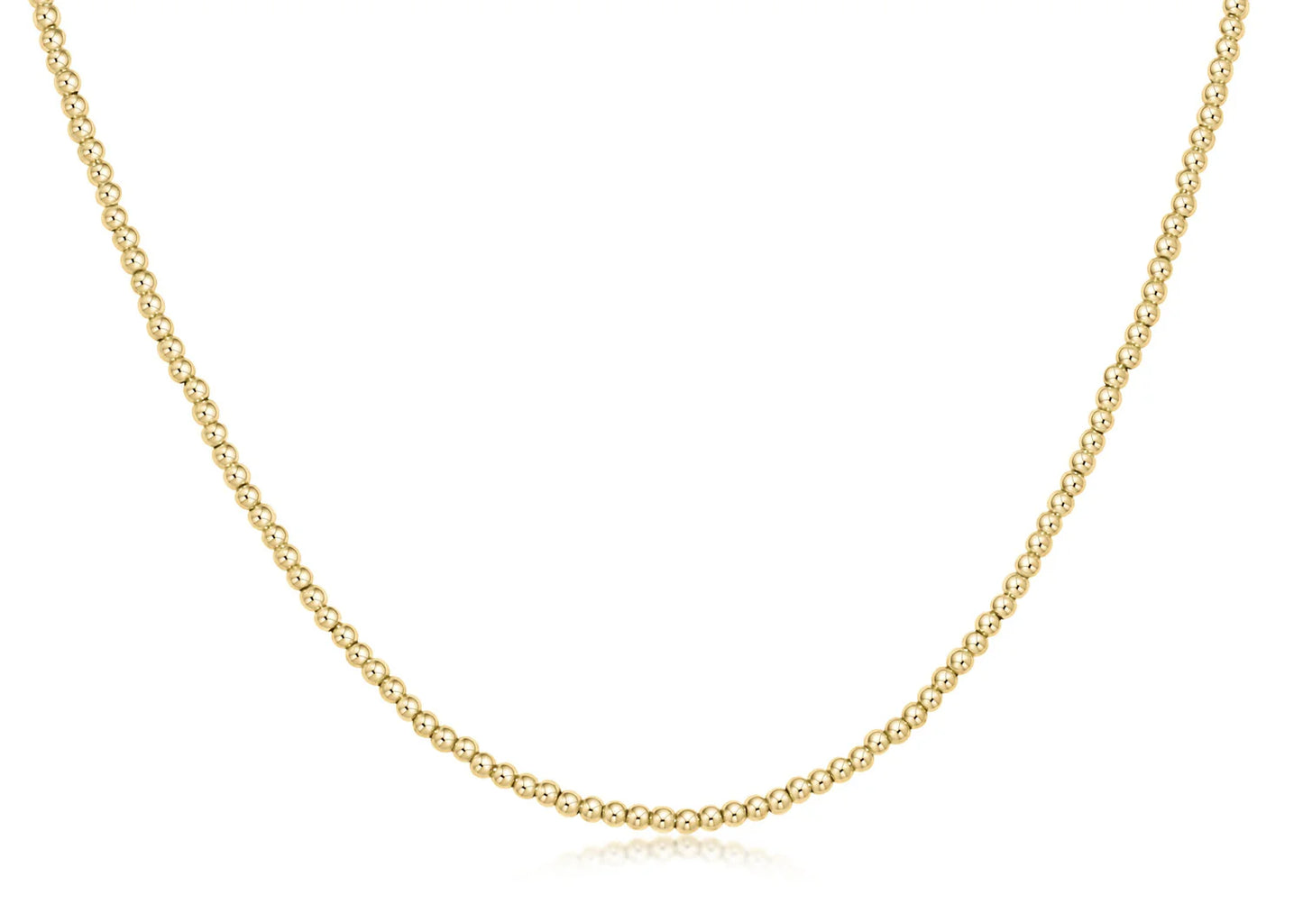 Enewton 17" Choker Classic Gold 2mm Bead - Eden Lifestyle