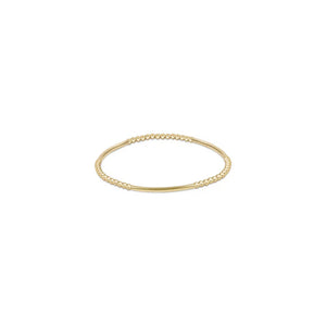Enewton Bliss Bar Gold Pattern 2.5mm Bead Bracelet - Eden Lifestyle