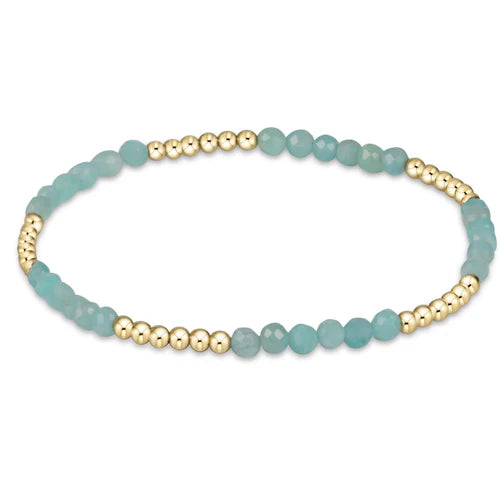 Enewton Blissful Pattern 2.5mm Bead Bracelet - Amazonite - Eden Lifestyle