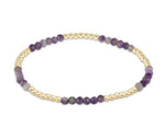 Enewton Blissful Pattern 2.5mm Bead Bracelet - Amethyst