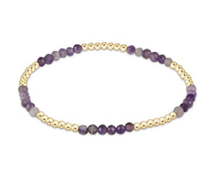 Enewton Blissful Pattern 2.5mm Bead Bracelet - Amethyst