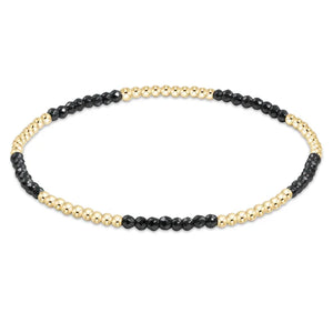 Enewton Blissful Pattern 2mm Bead Braclet - Faceted Hematite - Eden Lifestyle