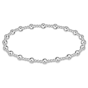 Enewton Classic Sincerity Pattern 4mm Bead Bracelet - Sterling - Eden Lifestyle