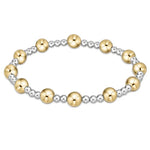 Enewton Classic Sincerity Pattern 6mm Bead Bracelet - Mixed Metal - Eden Lifestyle