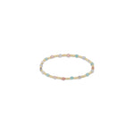 Enewton Gemstone Gold Sincerity Pattern 3mm Bead Bracelet - Hot Mess - Eden Lifestyle