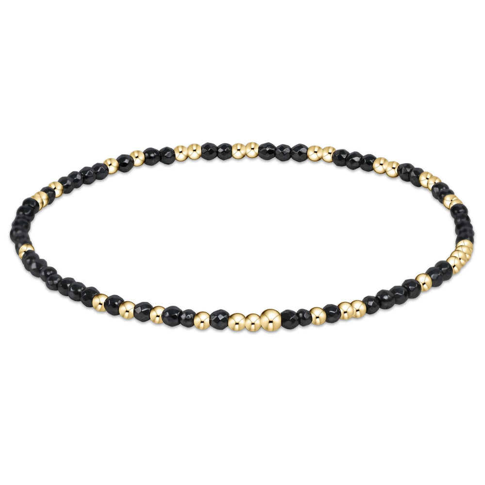 Enewton Hope Unwritten Gemstone 2mm Bead Bracelet - Faceted Hematite - Eden Lifestyle