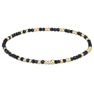 Enewton Hope Unwritten Gemstone 2mm Bead Bracelet - Faceted Hematite - Eden Lifestyle