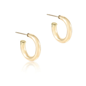 Enewton Round Gold 1.125" Post Hoop - 4mm - Eden Lifestyle