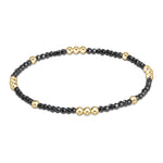 Enewton Worthy Pattern 2mm Bead Bracelet - Faceted Hematite - Eden Lifestyle