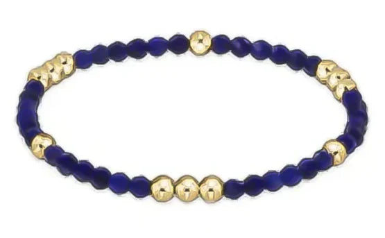 Enewton Worthy Pattern 3mm Bead Bracelet - Lapis - Eden Lifestyle