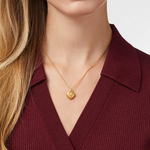 Esme Heart Solitaire Necklace - Eden Lifestyle