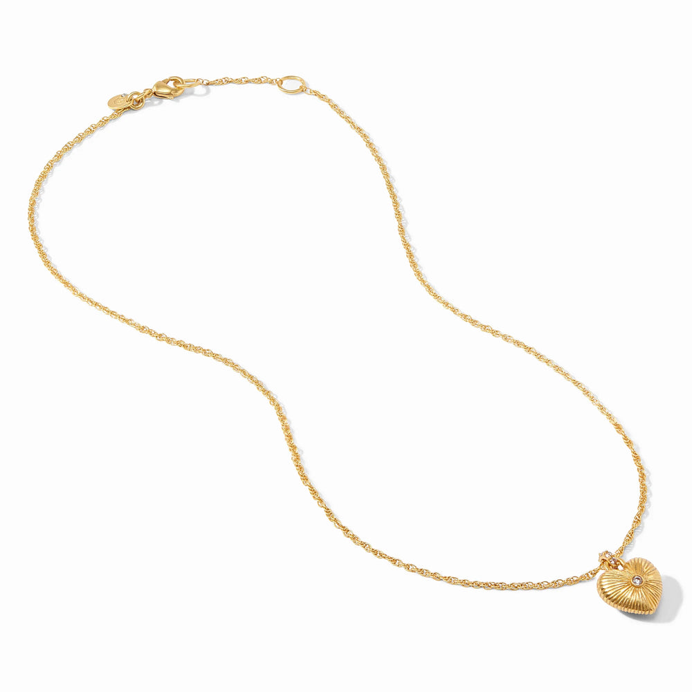 Esme Heart Solitaire Necklace - Eden Lifestyle