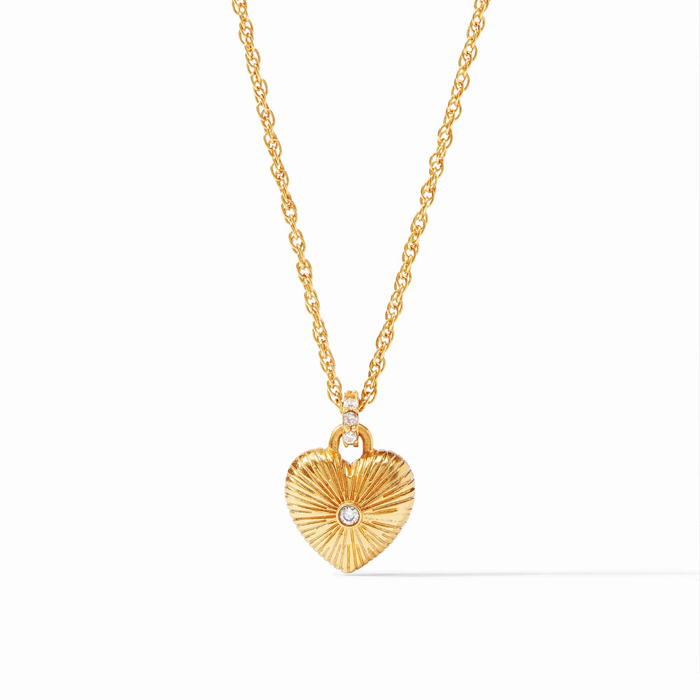 Esme Heart Solitaire Necklace - Eden Lifestyle