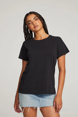 Everyday Essential Black Crew Neck Tee - Eden Lifestyle